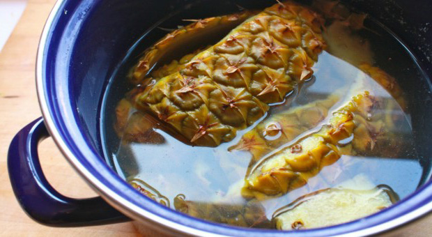 طريقة عمل شاي الأناناس الصحي