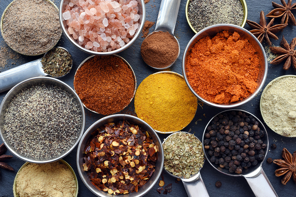 طريقة حفظ البهارات أو التوابل