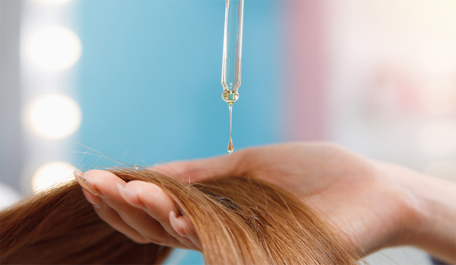 فوائد زيت البرافين للشعر