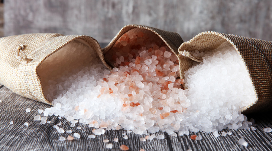 أنواع الملح وقيمته الغذائية