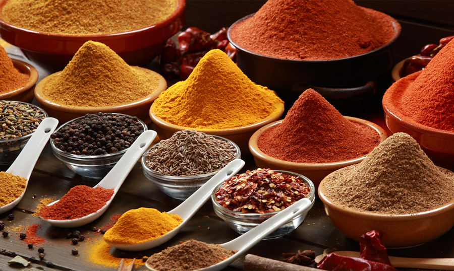 تخزين البهارات و التوابل