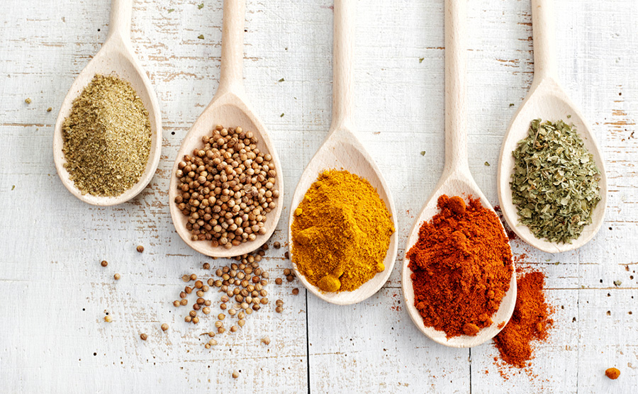 أهم التوابل و البهارات لكل الوصفات