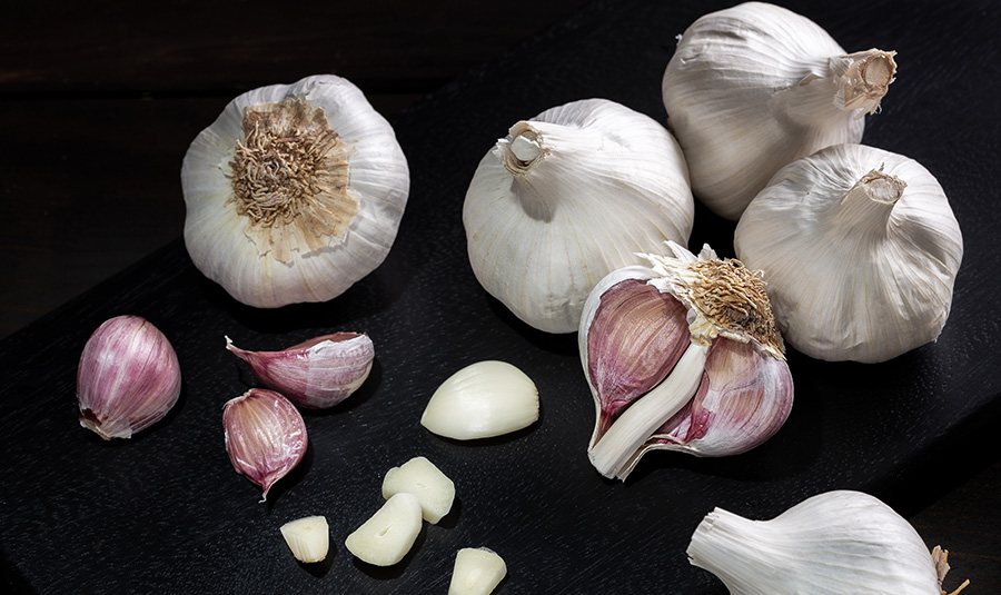 تخزين الثوم في المنزل