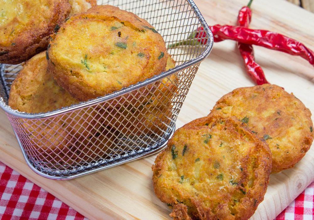 أقراص السمك بالبطاطس