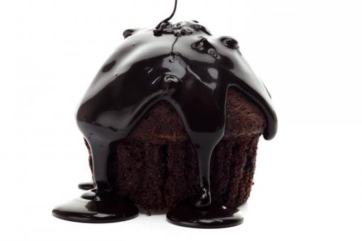 مافن الشوكولاته السوداء