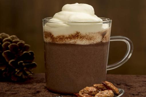 مشروب الكاكاو مع الكريمة