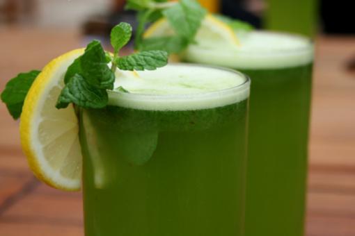 عصير الليمون بالنعناع