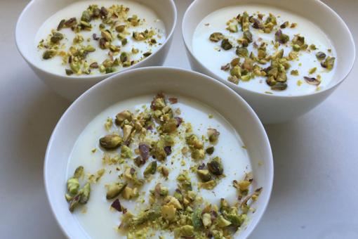 مهلبية بالفستق