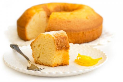 كيك اسفنجي بالليمون	