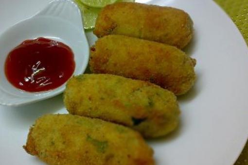 كفتة  البطاطس بالتونة