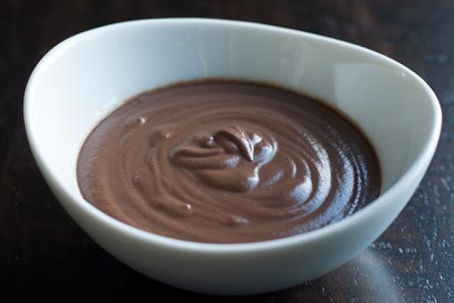 كاسترد بالشوكولاتة