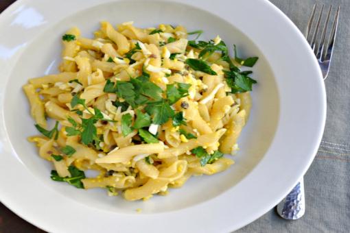 معكرونة بالبيض