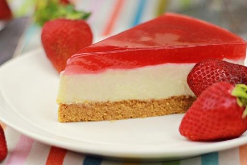 حلى تشيز كيك بالجيلي