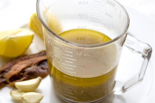 تتبيلة الليمون والزنجبيل