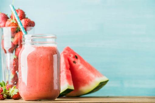 عصير البطيخ والشمام