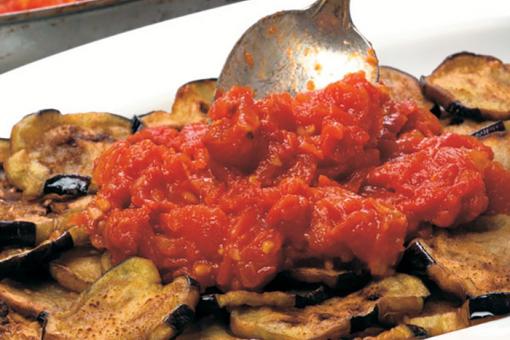 حلقات الباذنجان المقلي الحار