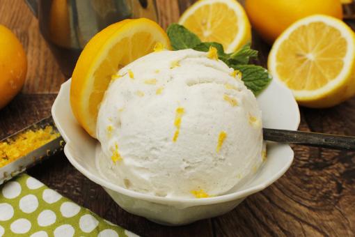 آيس كريم الليمون