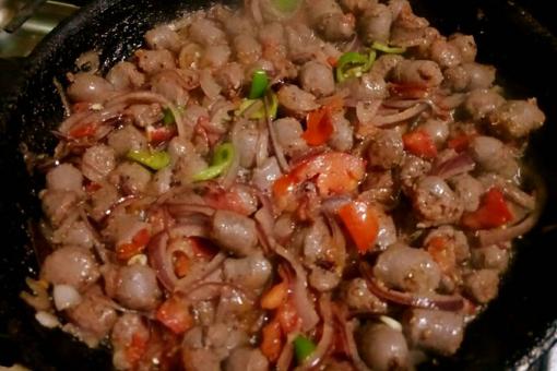 السجق الاسكندراني بالفلفل