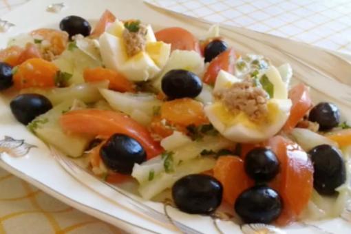 سلطة البسباس و الجزر