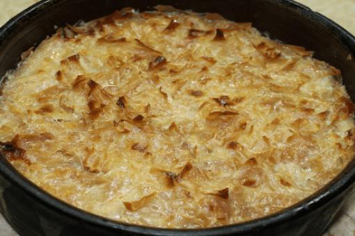 كيكة الجلاش السريعة