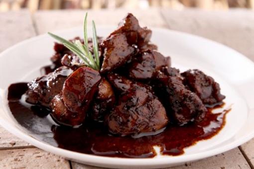 طريقة عمل شرائح الكبدة بدبس الرمان