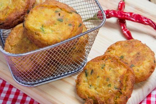 أقراص السمك بالبطاطس