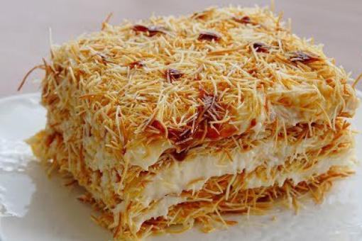 حلى الشعيرية الباكستانية بالكراميل