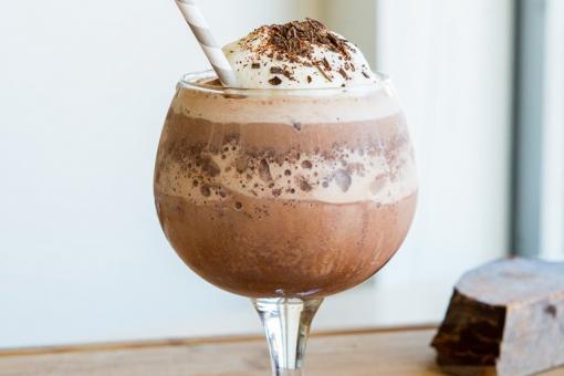 شراب الشوكولا بالآيس كريم