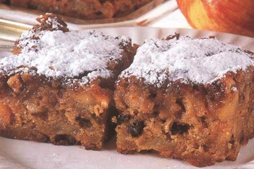 كيك التفاح بالقرفة