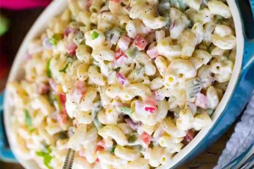 طريقة عمل سلطة المعكرونة بالمايونيز