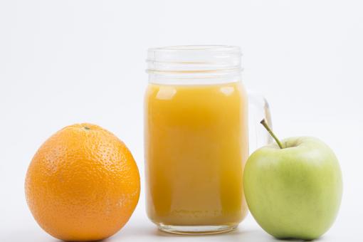 طريقة عمل عصير البرتقال والتفاح