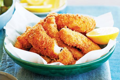 طريقة عمل أصابع السمك المقرمشة