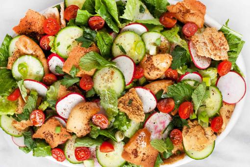 طريقة عمل فتوش المطاعم