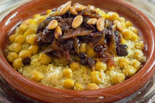 طريقة عمل الكسكس المغربي التقليدي