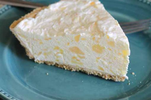 تشيز كيك الأناناس بدون فرن