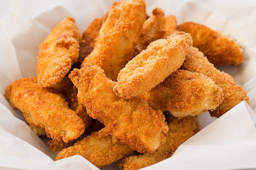 فيليه الدجاج ستربس المقرمش على طريقة منال العالم