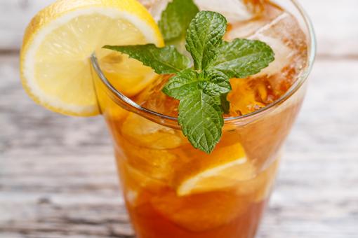 طريقة تحضير شاي مثلج