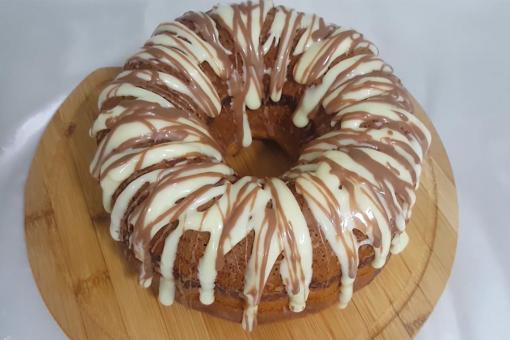 طريقة عمل كيكة السينابون الهش