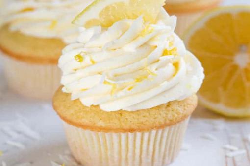 طريقة عمل كاب كيك الليمون