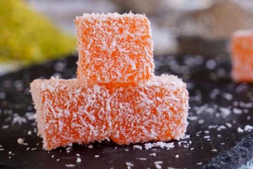 حلقومة تركية بطعم البرتقال