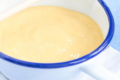 كاسترد بالحليب البودرة