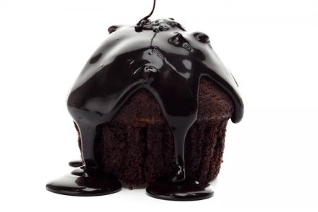 مافن الشوكولاته السوداء