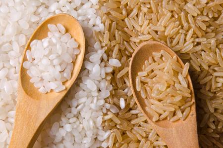 الأرز الأبيض و الأرز الأسمر