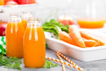 فوائد عصير الجزر الصحية