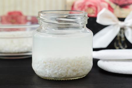 فوائد ماء الأرز للشعر