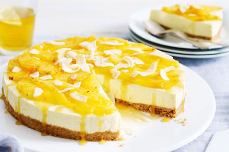 تشيز كيك بالأناناس