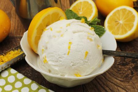 آيس كريم الليمون