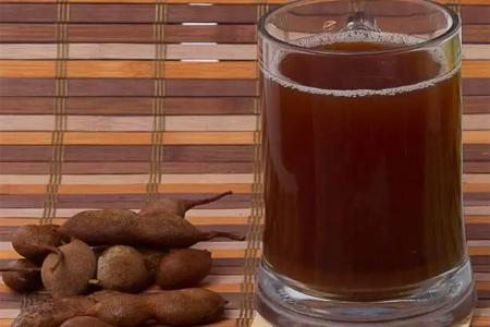 التمر الهندي بماء الورد