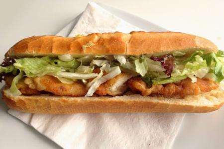 ساندويش اسكالوب الدجاج