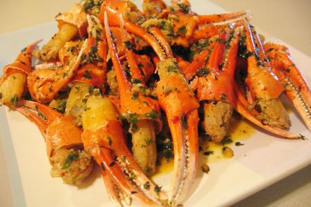 الكابوريا في الفرن